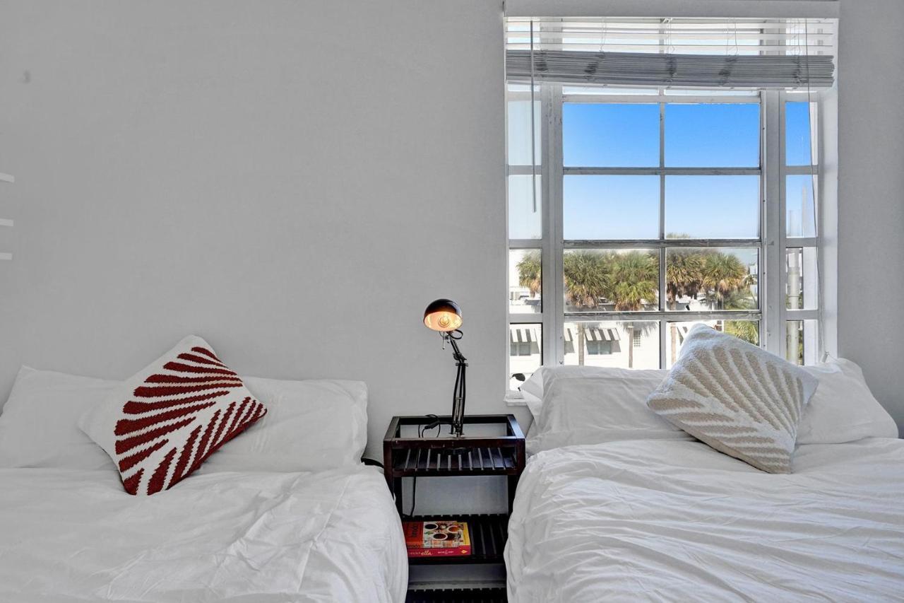 Luxe 2Br1Bath South Beach 1 Min Walk From Ocean Miami Beach Ngoại thất bức ảnh