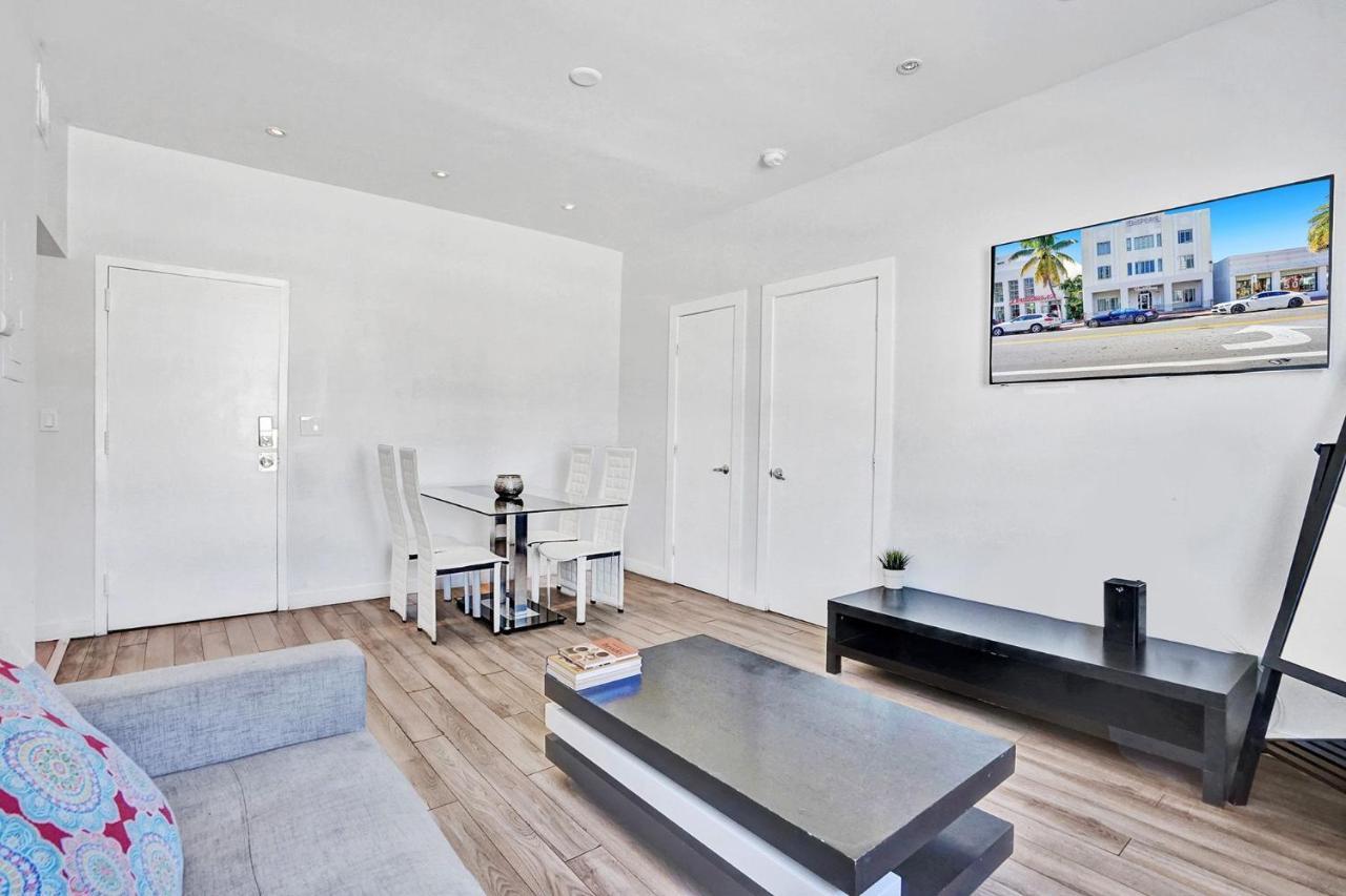 Luxe 2Br1Bath South Beach 1 Min Walk From Ocean Miami Beach Ngoại thất bức ảnh