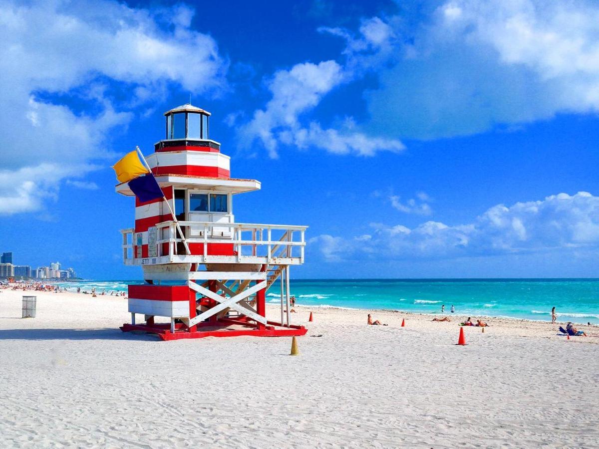 Luxe 2Br1Bath South Beach 1 Min Walk From Ocean Miami Beach Ngoại thất bức ảnh