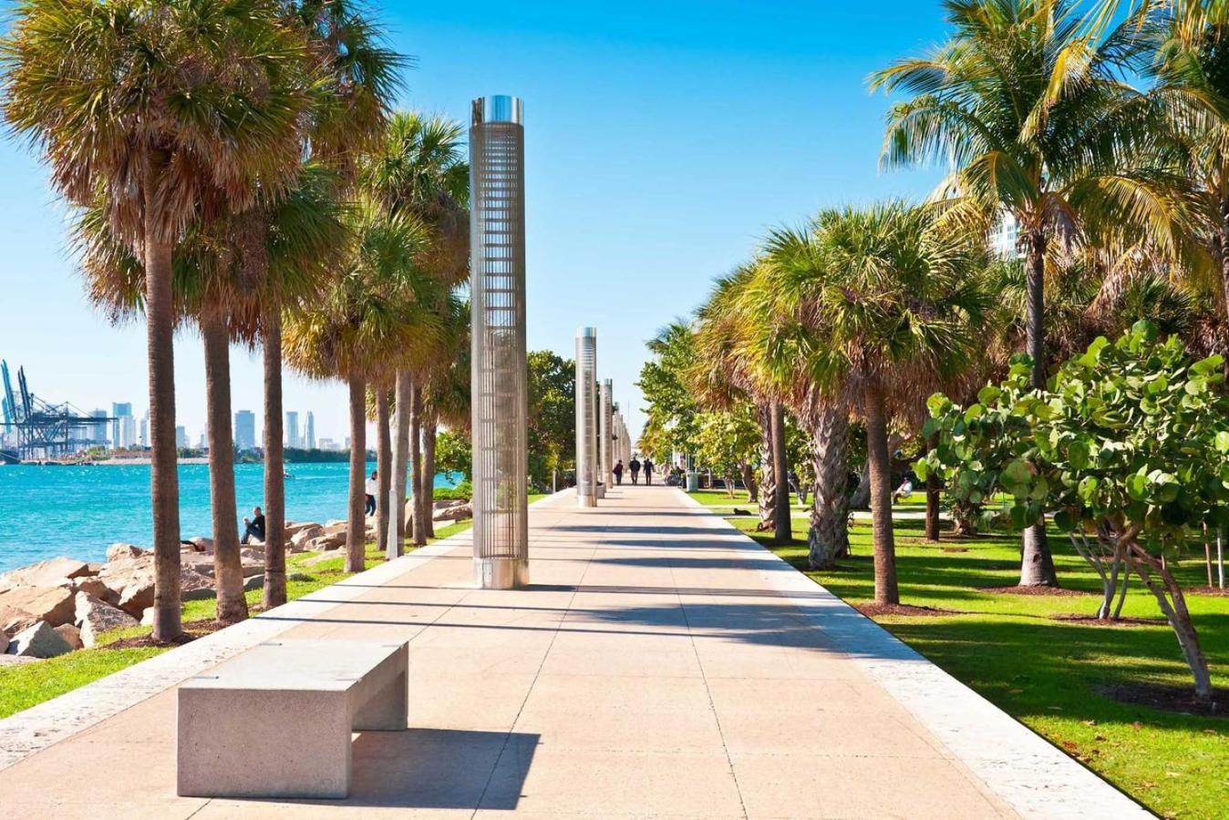 Luxe 2Br1Bath South Beach 1 Min Walk From Ocean Miami Beach Ngoại thất bức ảnh